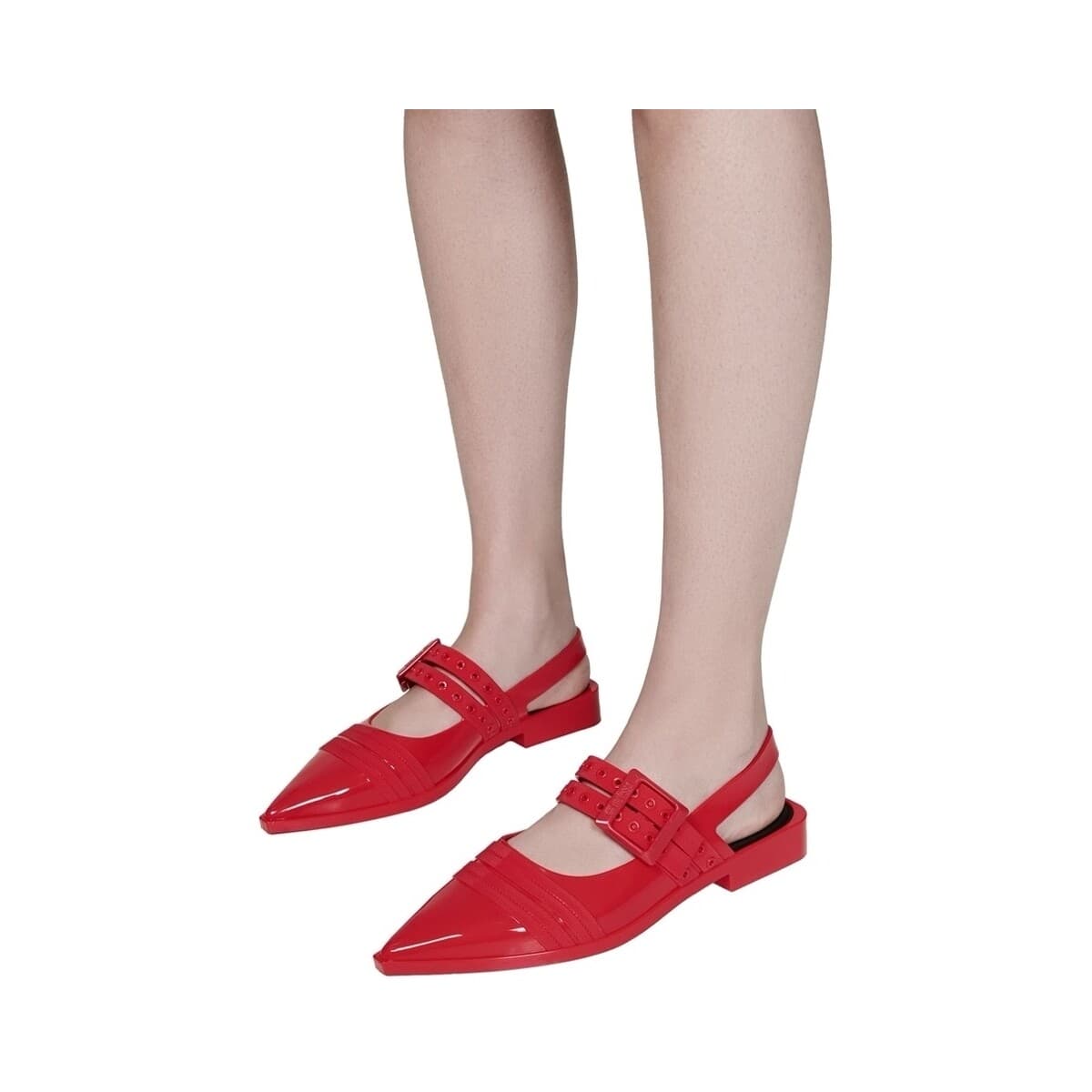 Women's Ballet Flats Melissa Red