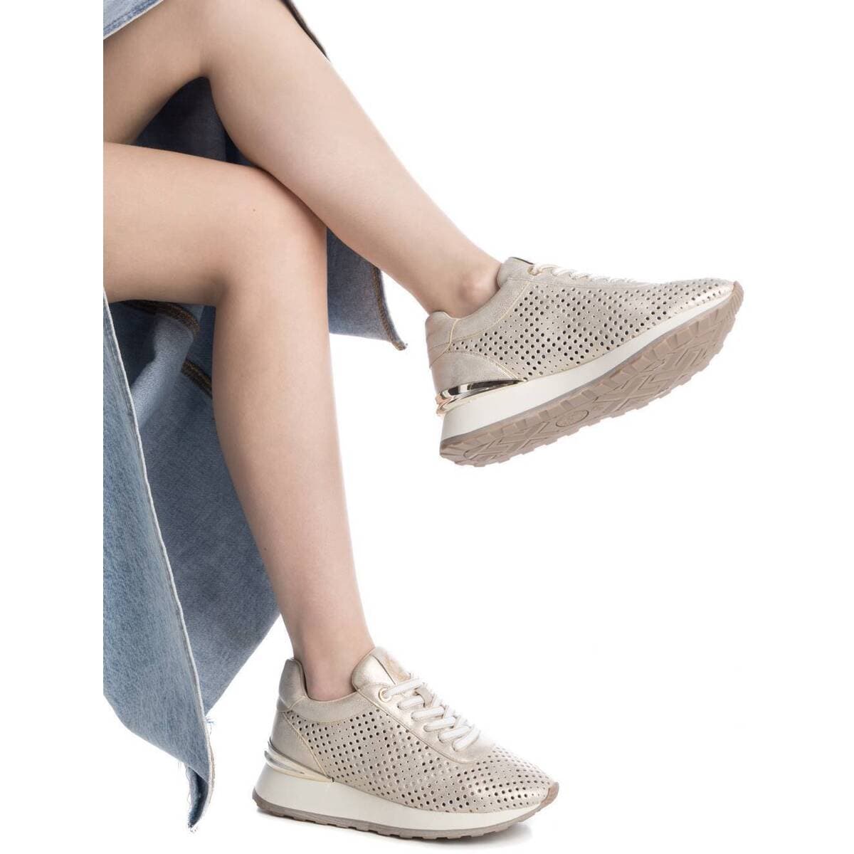 Women's Sneakers Xti Gold