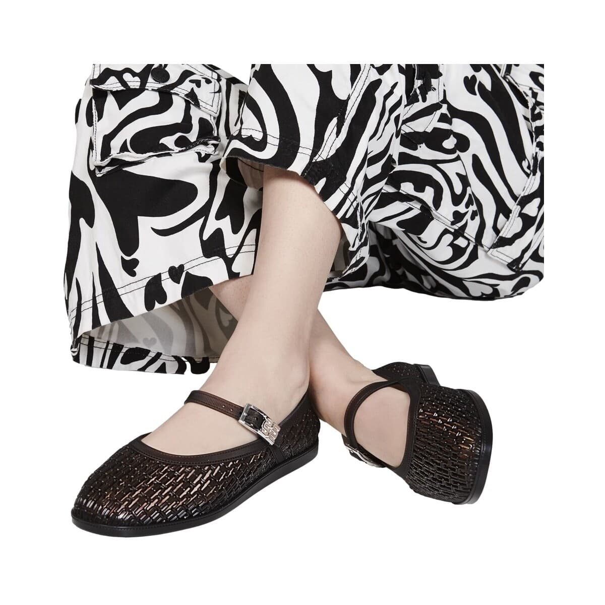 Women's Ballet Flats Melissa Black