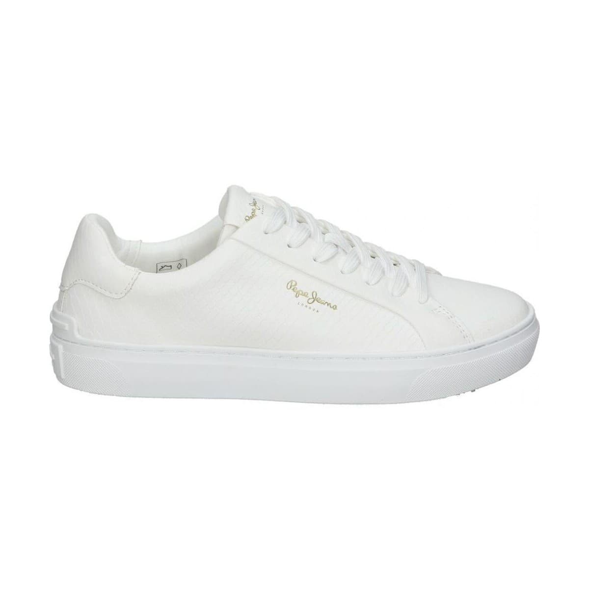 Women's Gym Shoes Pepe Jeans White