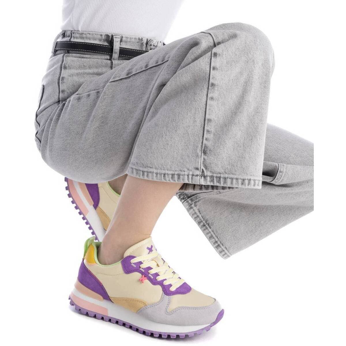 Women's Sneakers Xti Yellow