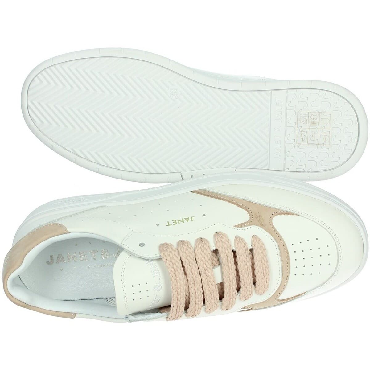 Women's Sneakers Janet&Janet White