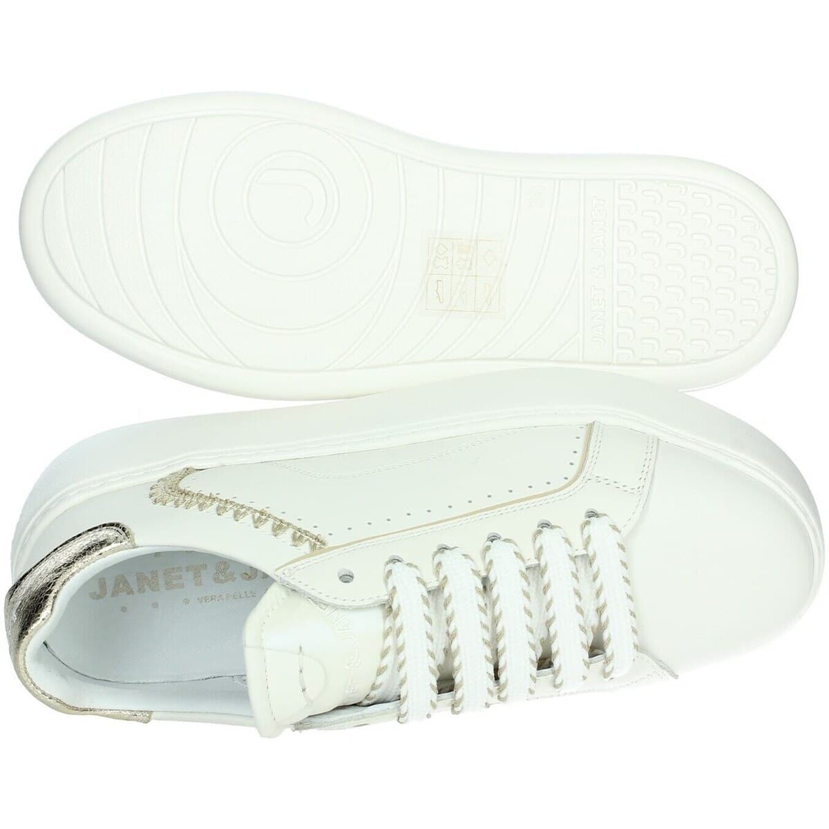 Women's Sneakers Janet&Janet White