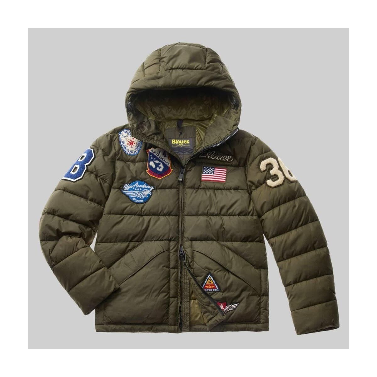 Σακάκια Blauer Chaquetas Hombre Modèle Academy Clover