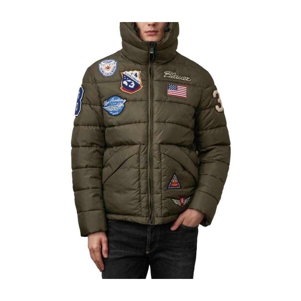 Men's Blazers Blauer Green