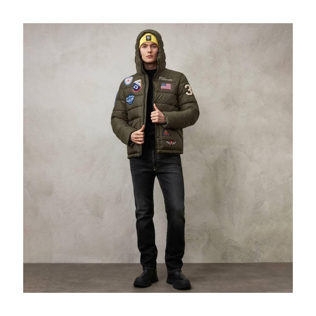 Men's Blazers Blauer Green