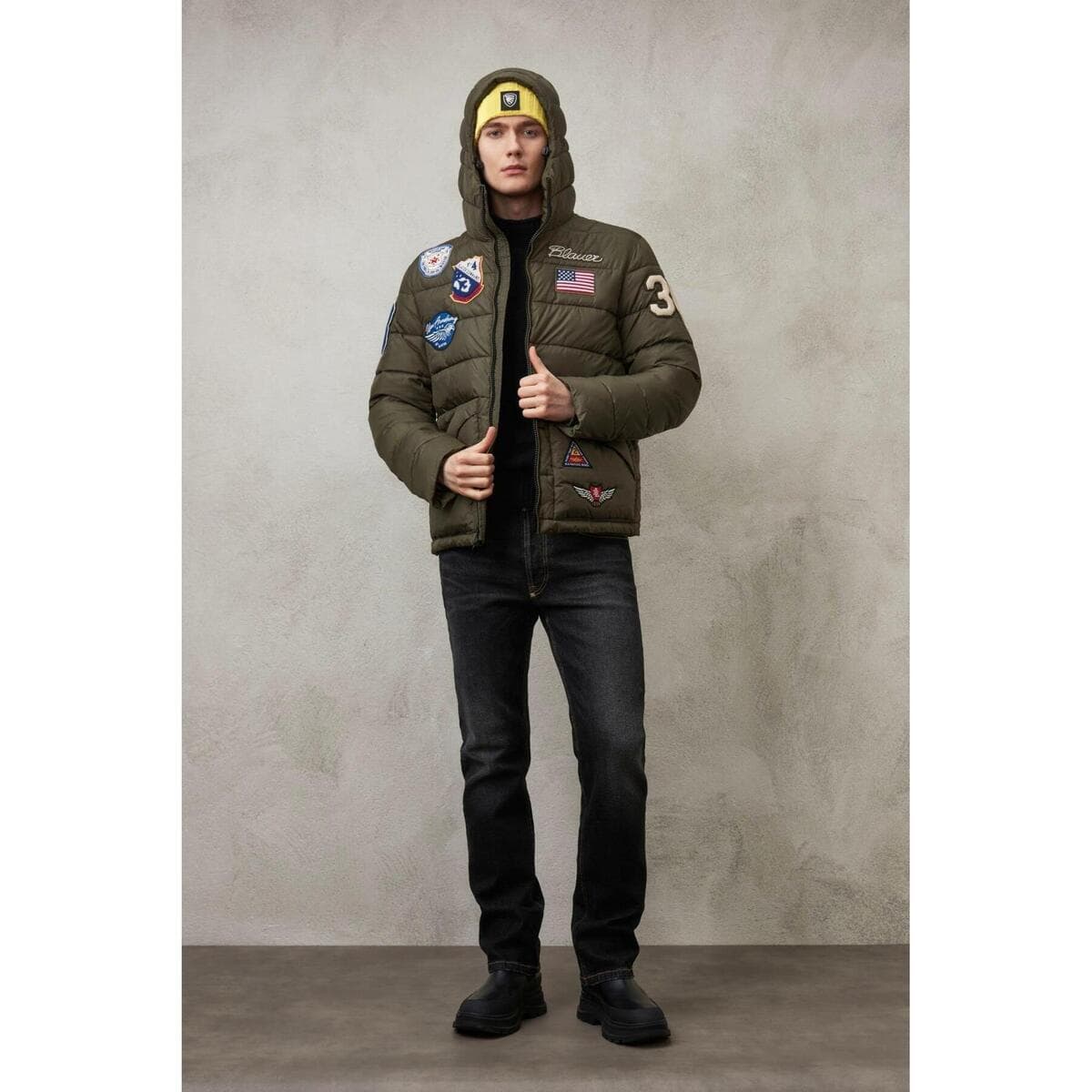 Men's Blazers Blauer Green