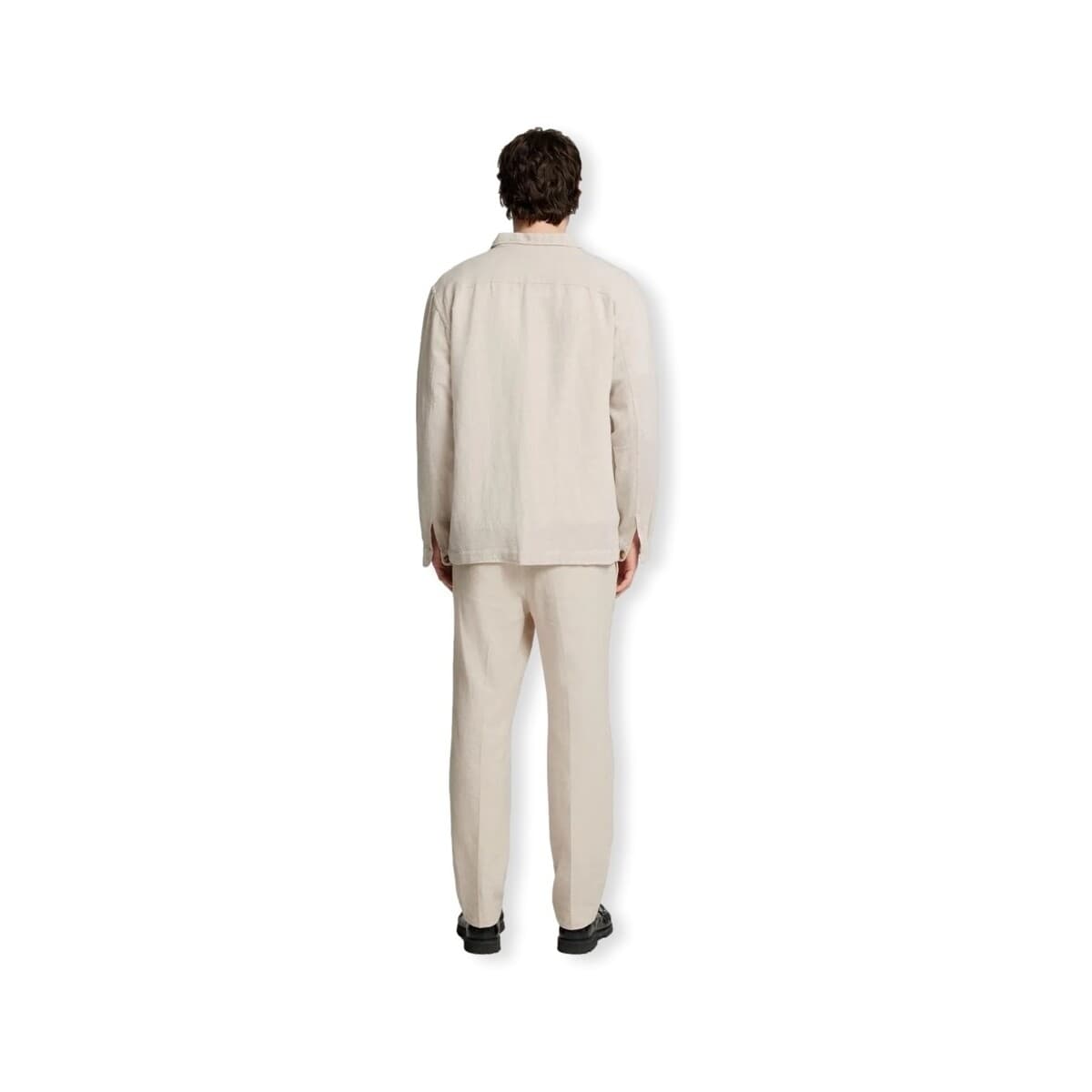 Men's Shirts Selected Beige