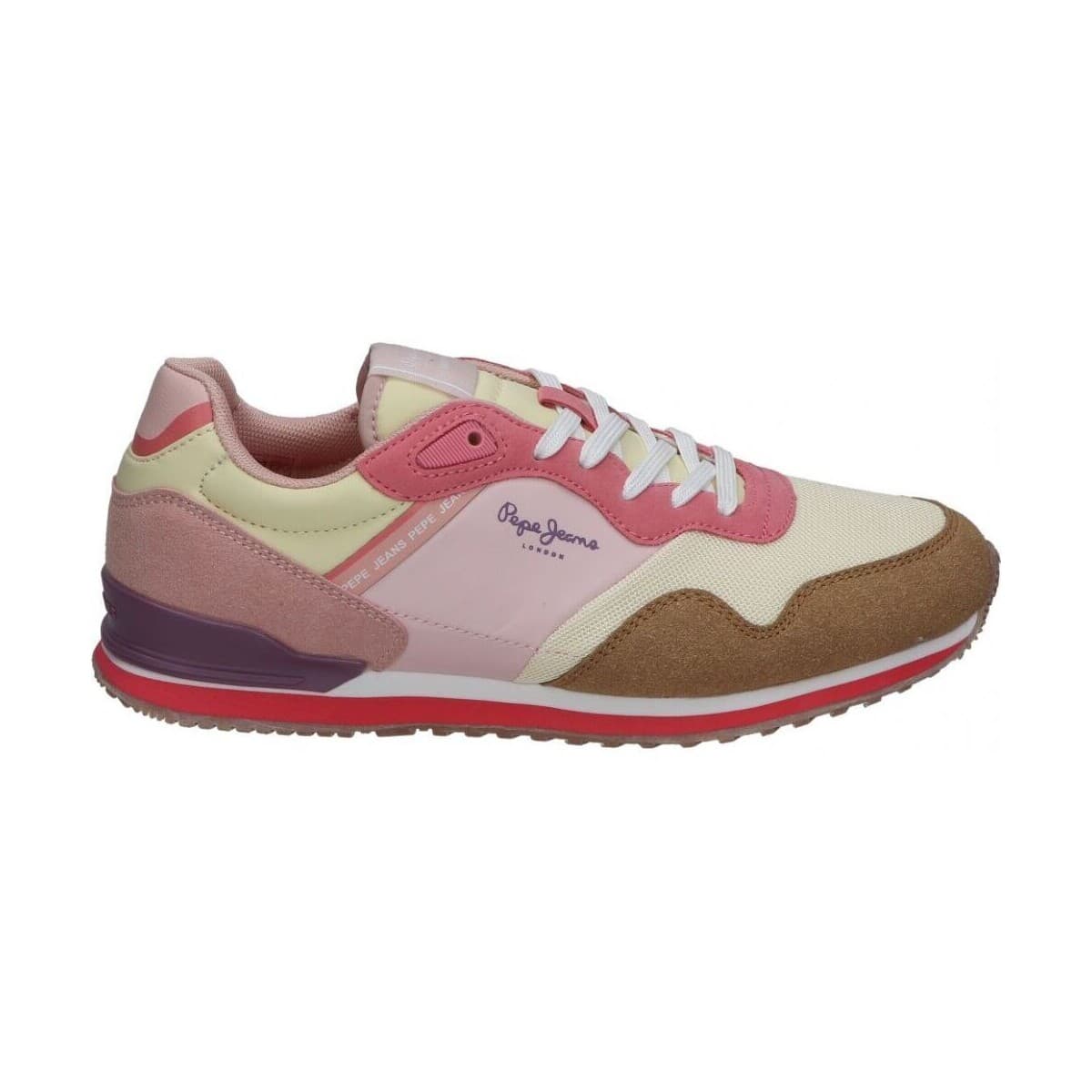 Women's Gym Shoes Pepe Jeans Beige