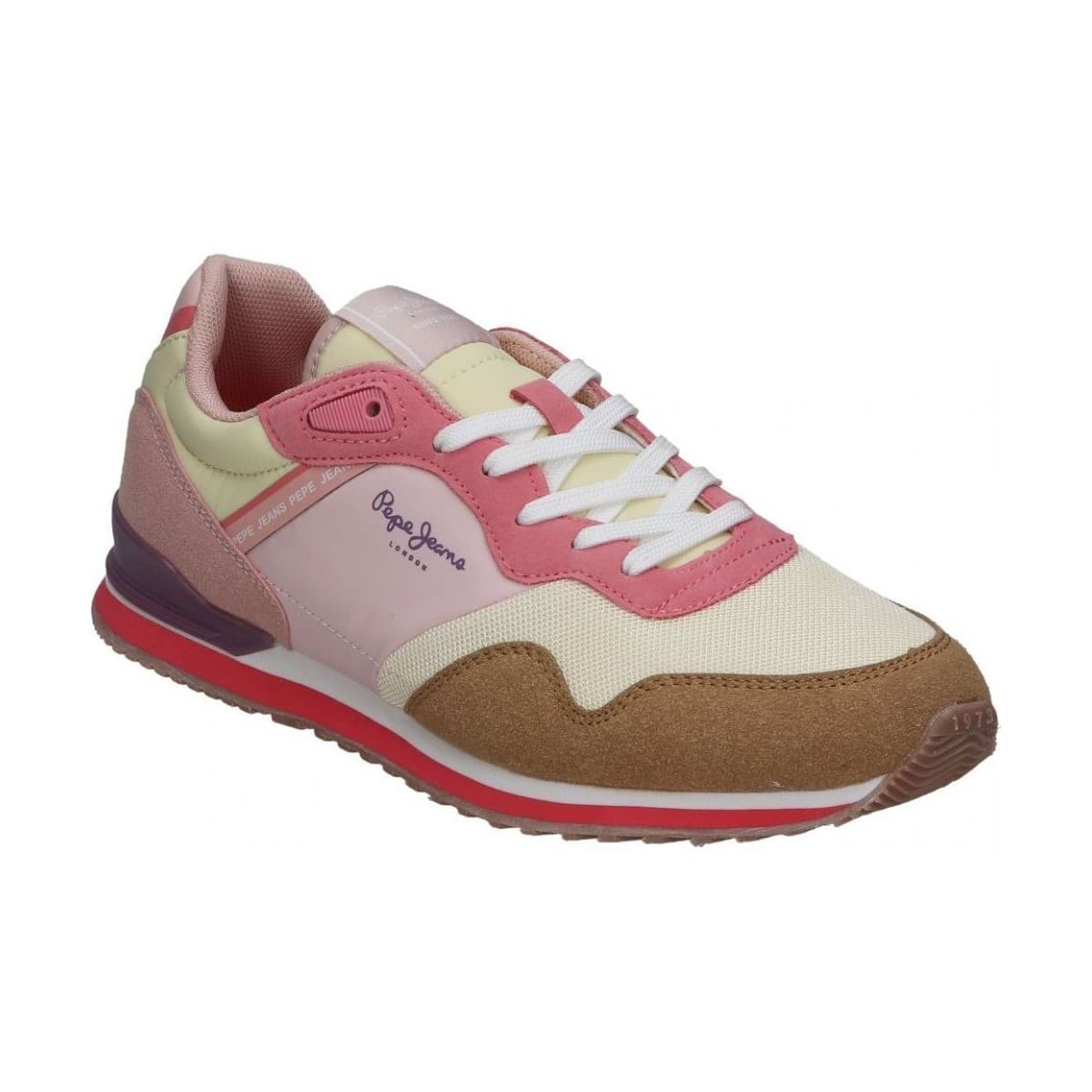 Women's Gym Shoes Pepe Jeans Beige