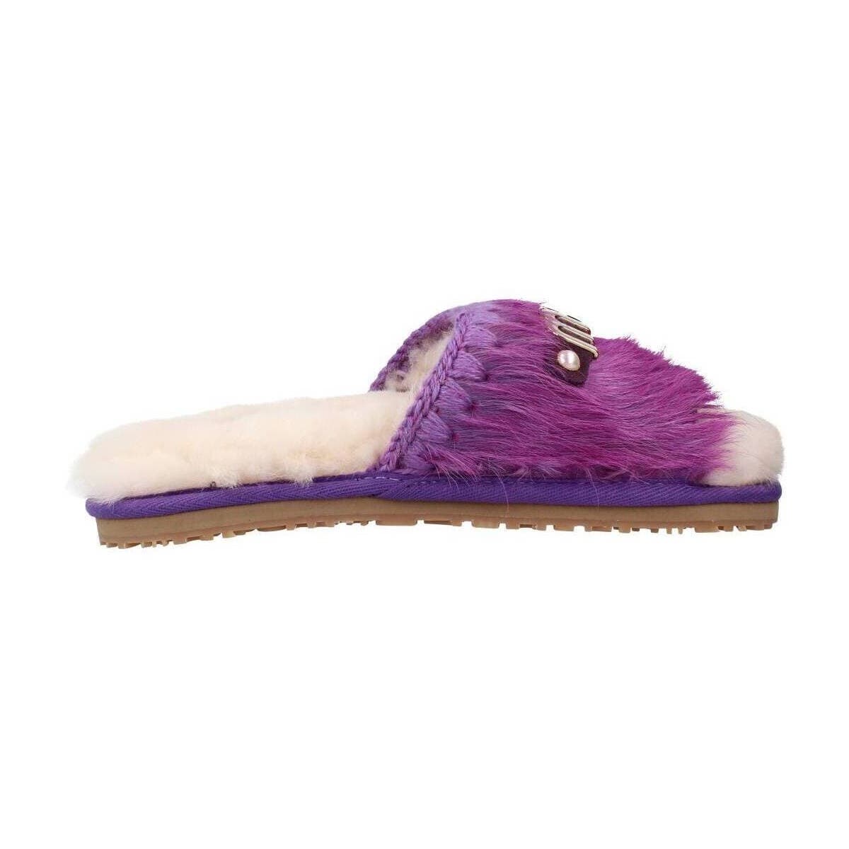 Women's House Slippers Mou Purple