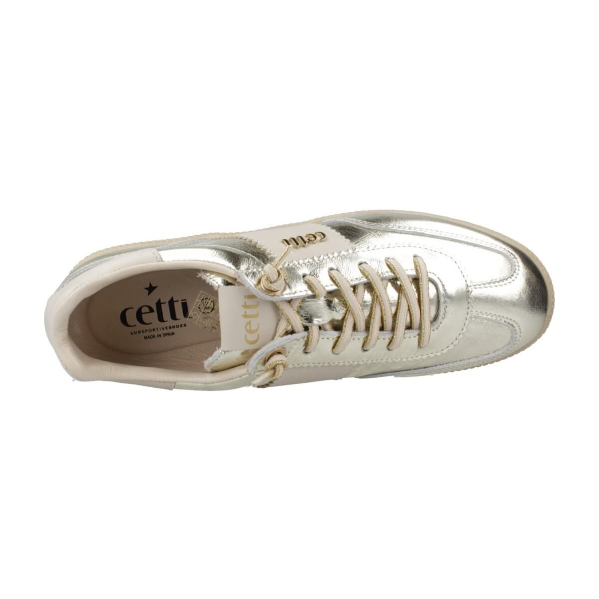 Women's Sneakers Cetti Gold