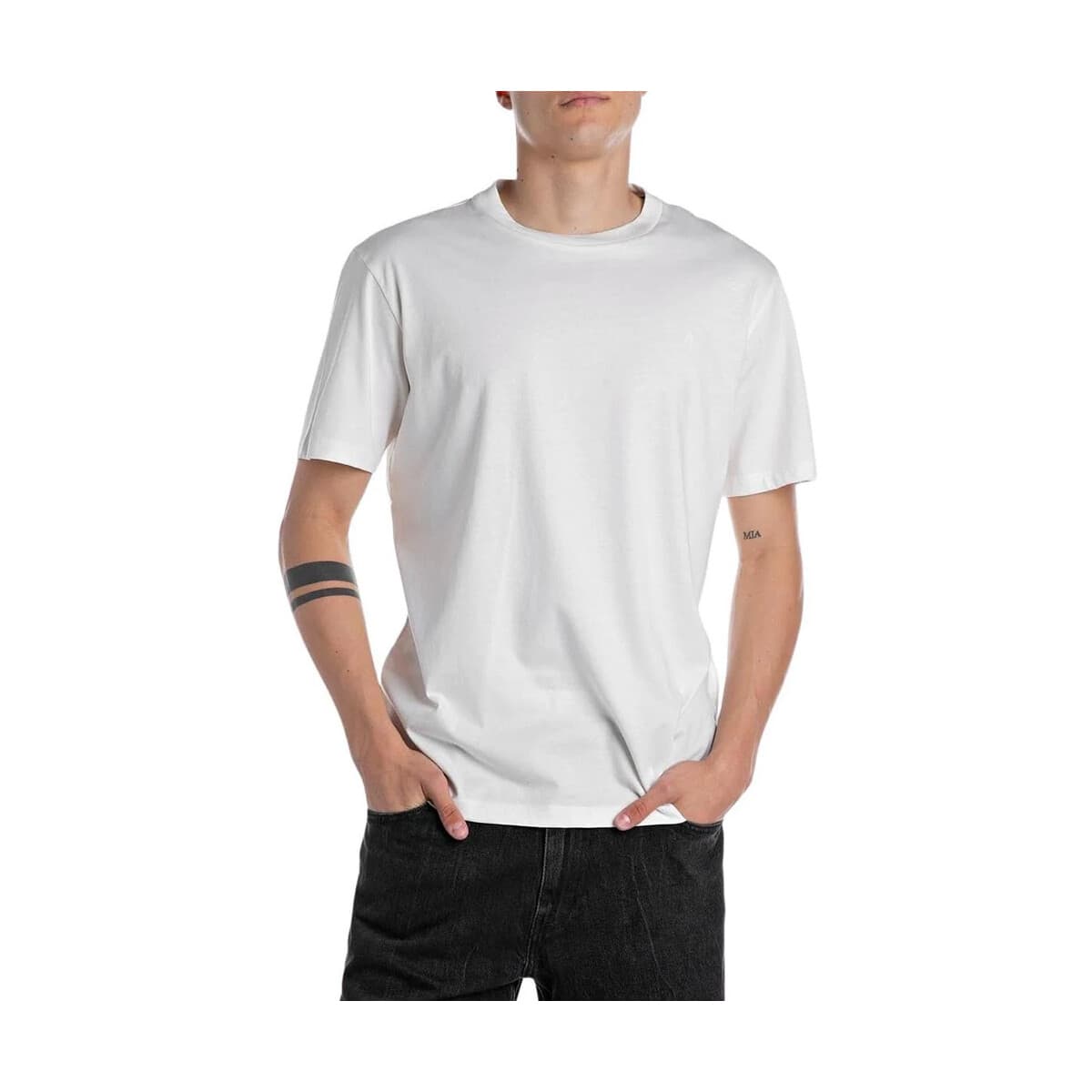 T-shirt με κοντά μανίκια Replay T-SHIRT MEN