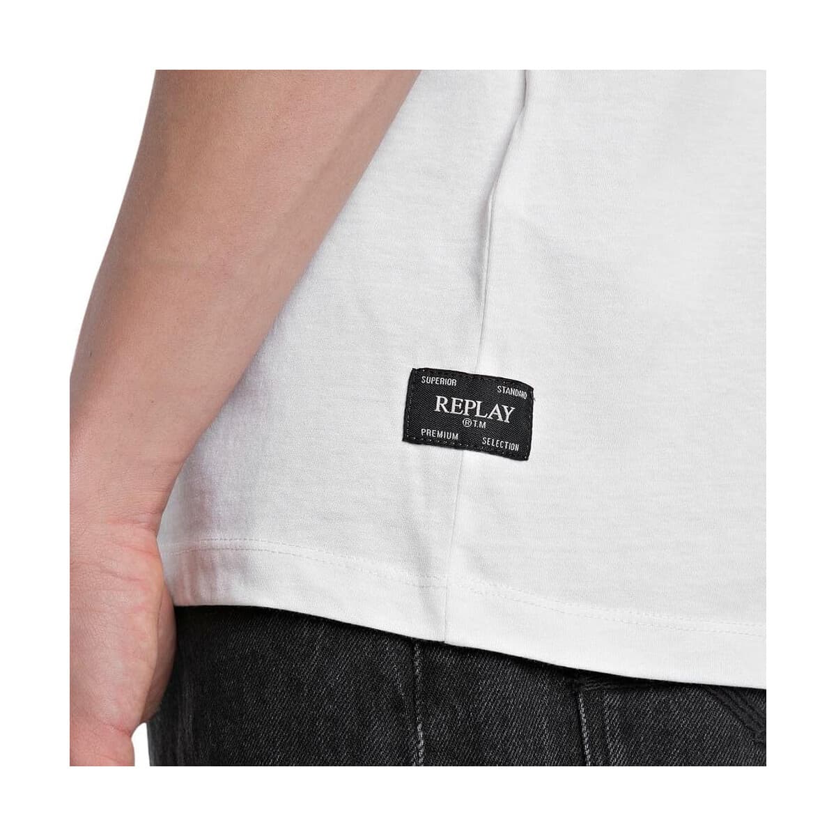 Men's T-Shirts Replay Multicolor