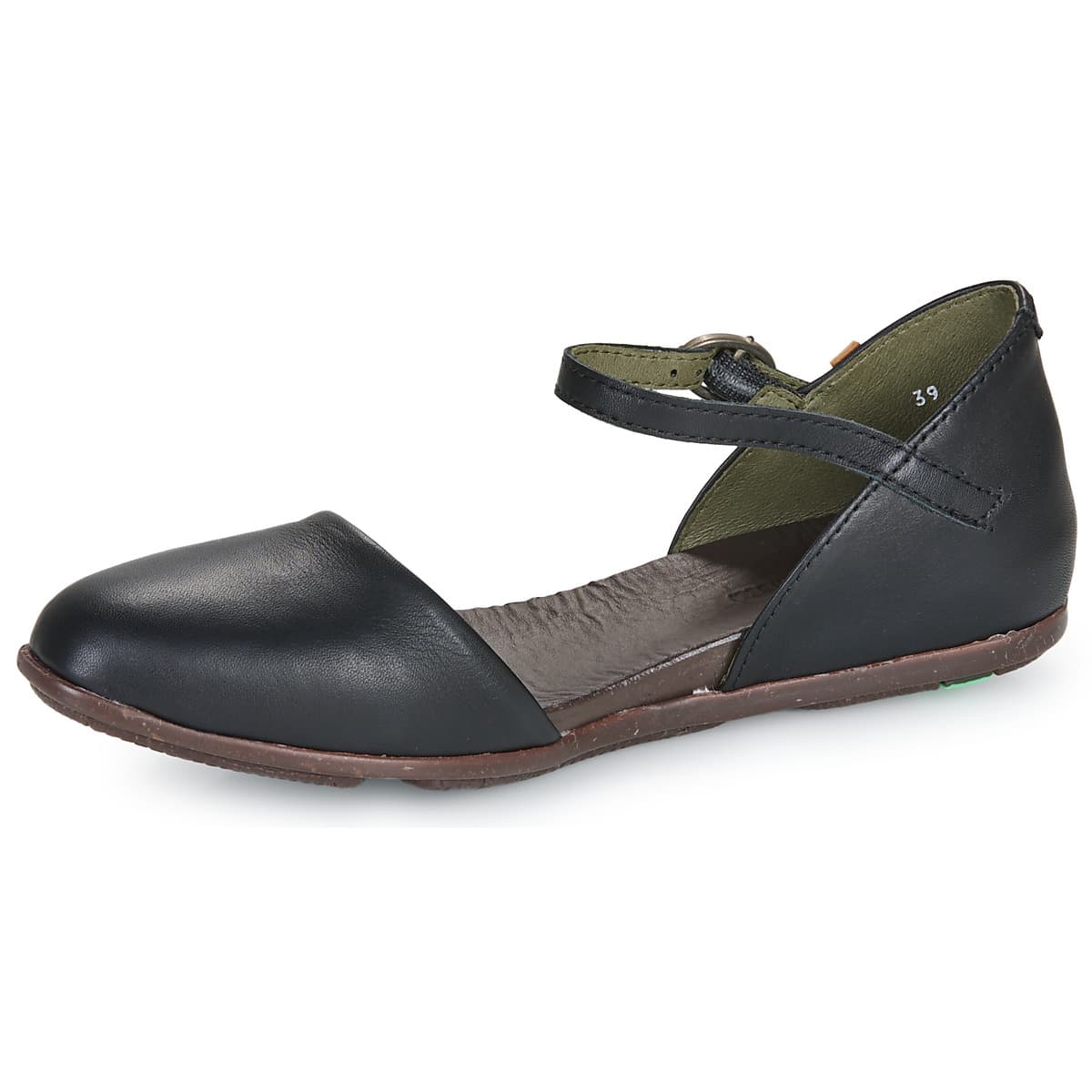 Women's Ballet Flats El Naturalista Black