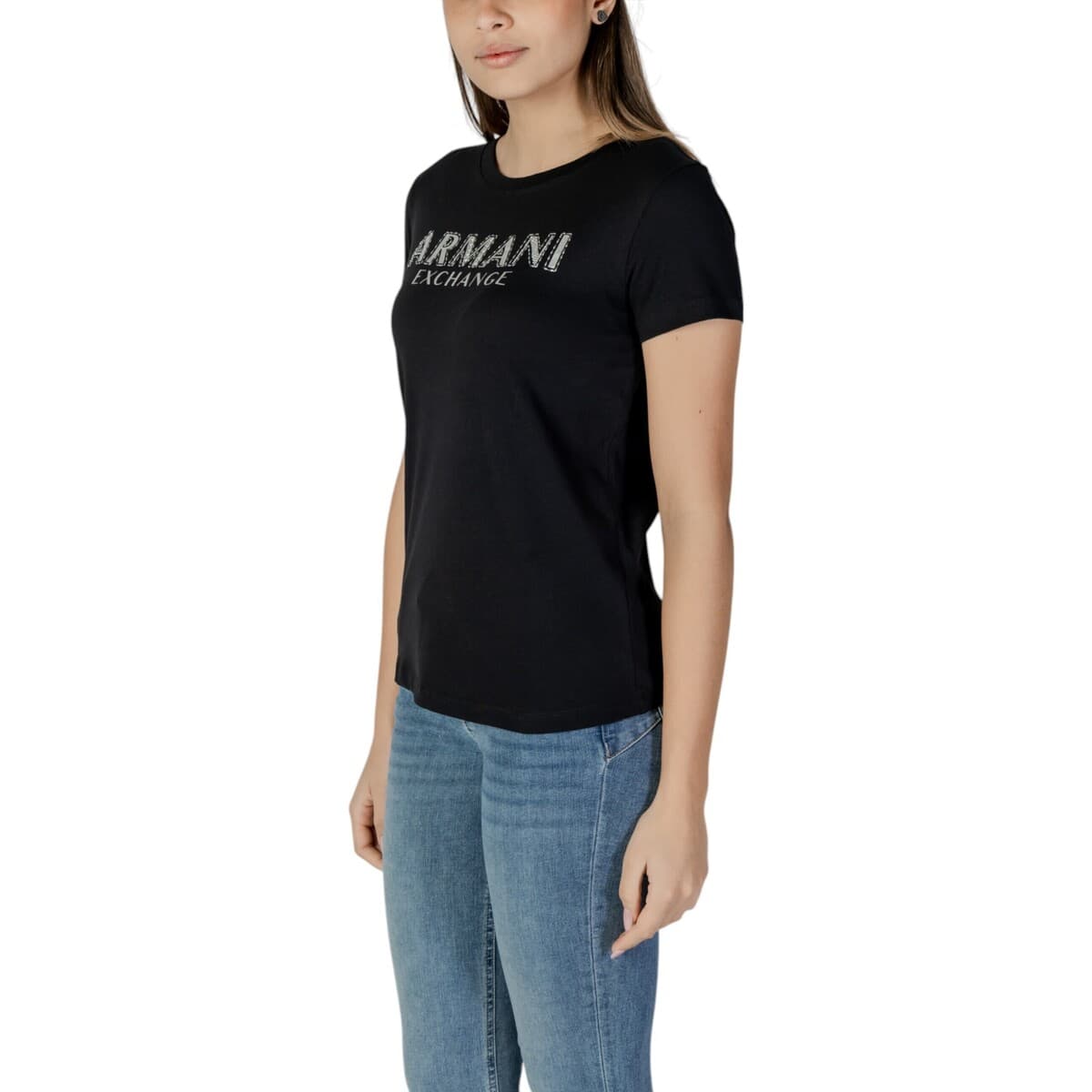 Women's T-Shirts EAX Black