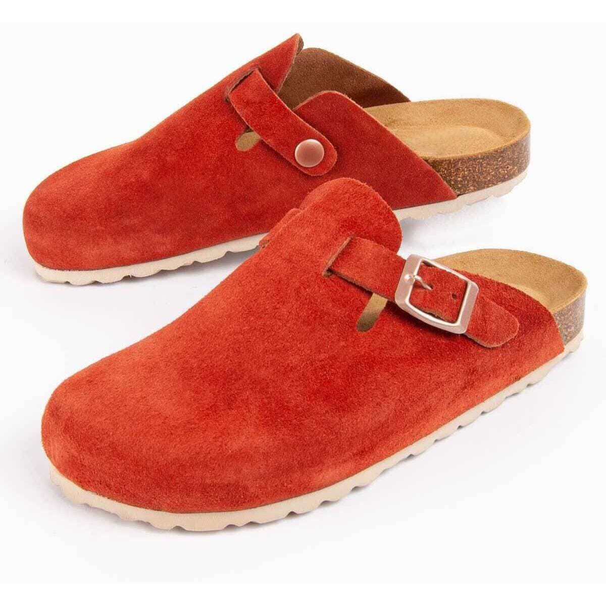 Women's Mules Purapiel Orange