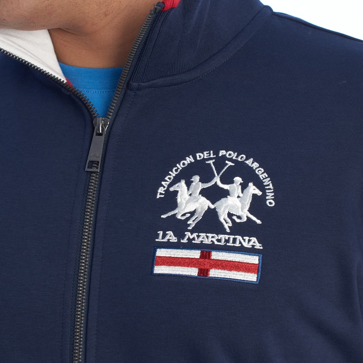 Men's Sports T-Shirts La Martina Blue