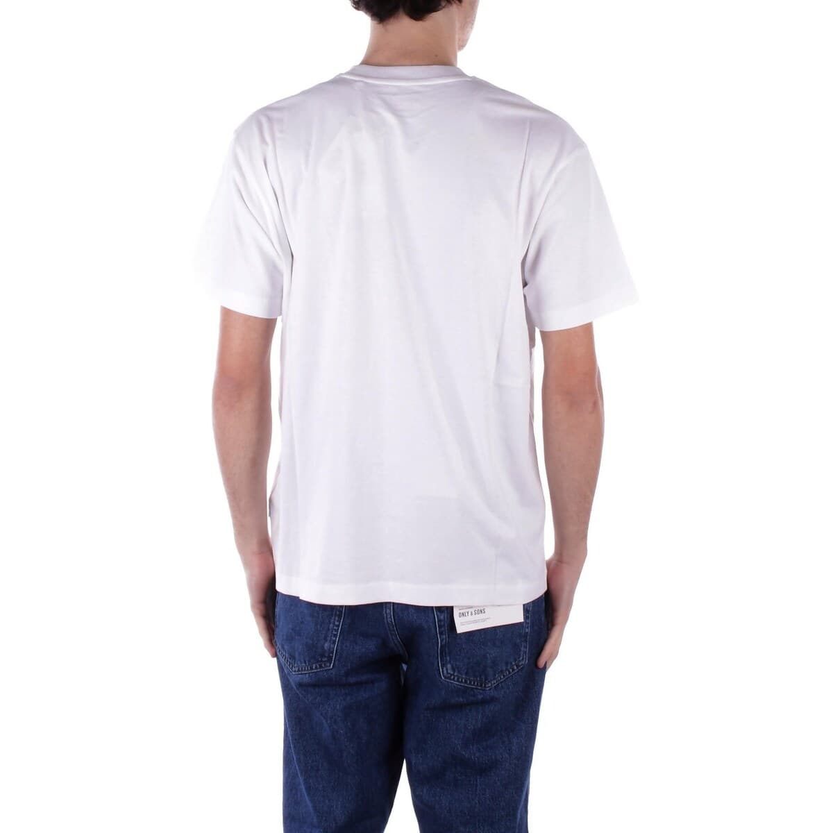 Men's T-Shirts Guess White