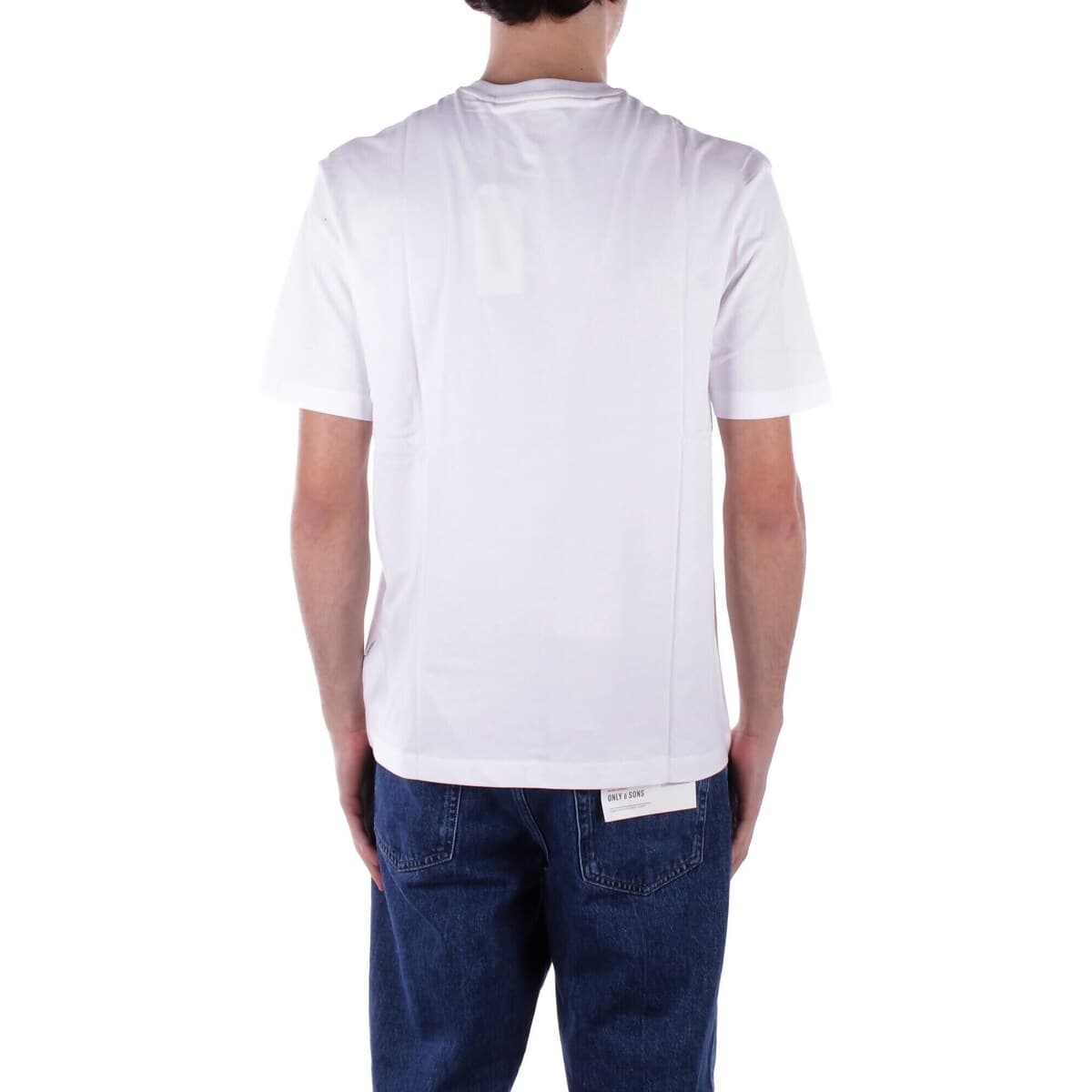 Men's T-Shirts Guess White