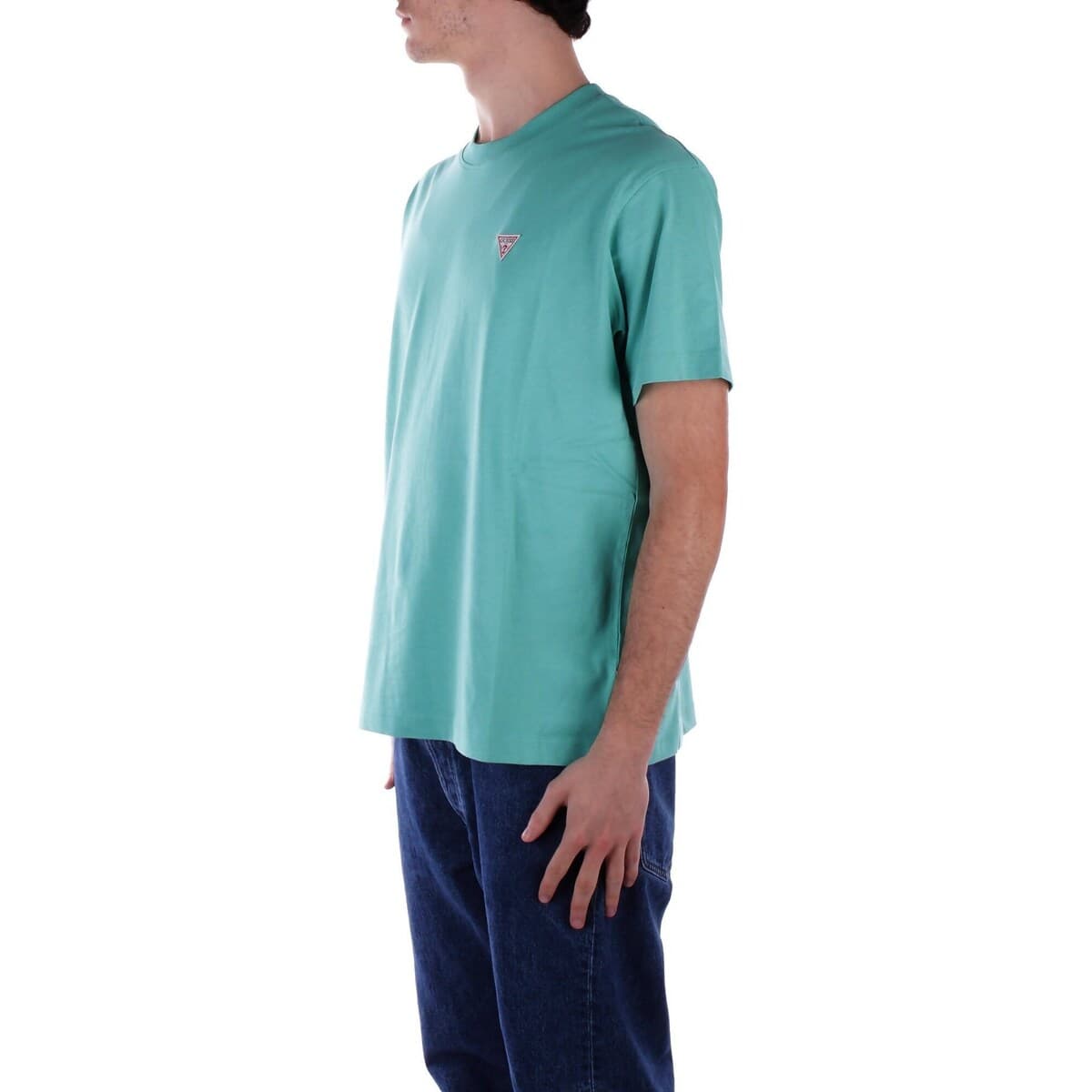 Men's T-Shirts Guess Green