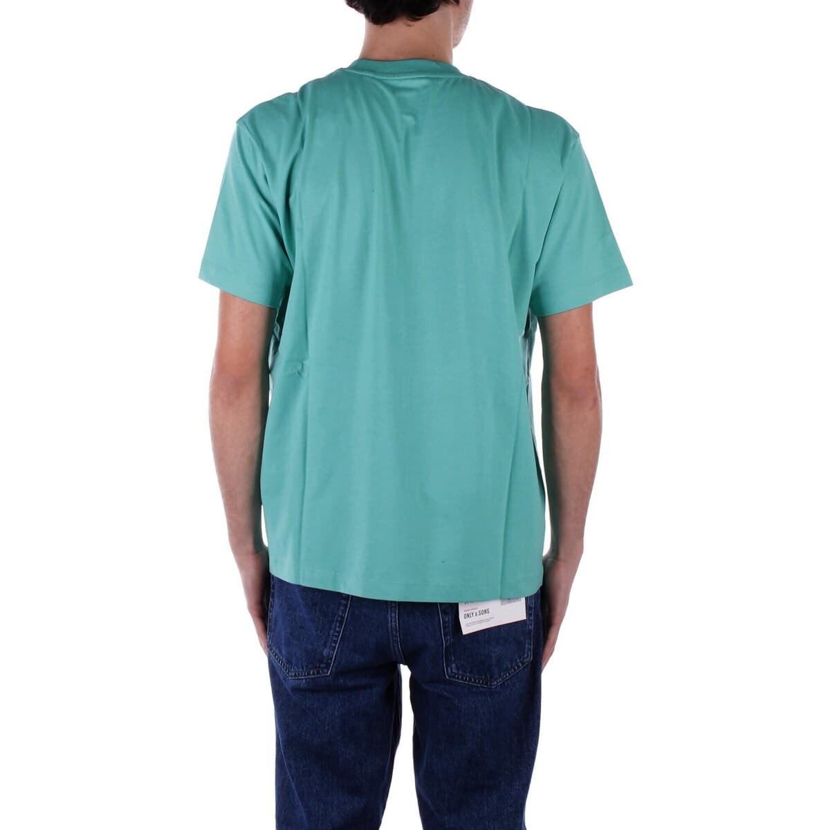 Men's T-Shirts Guess Green