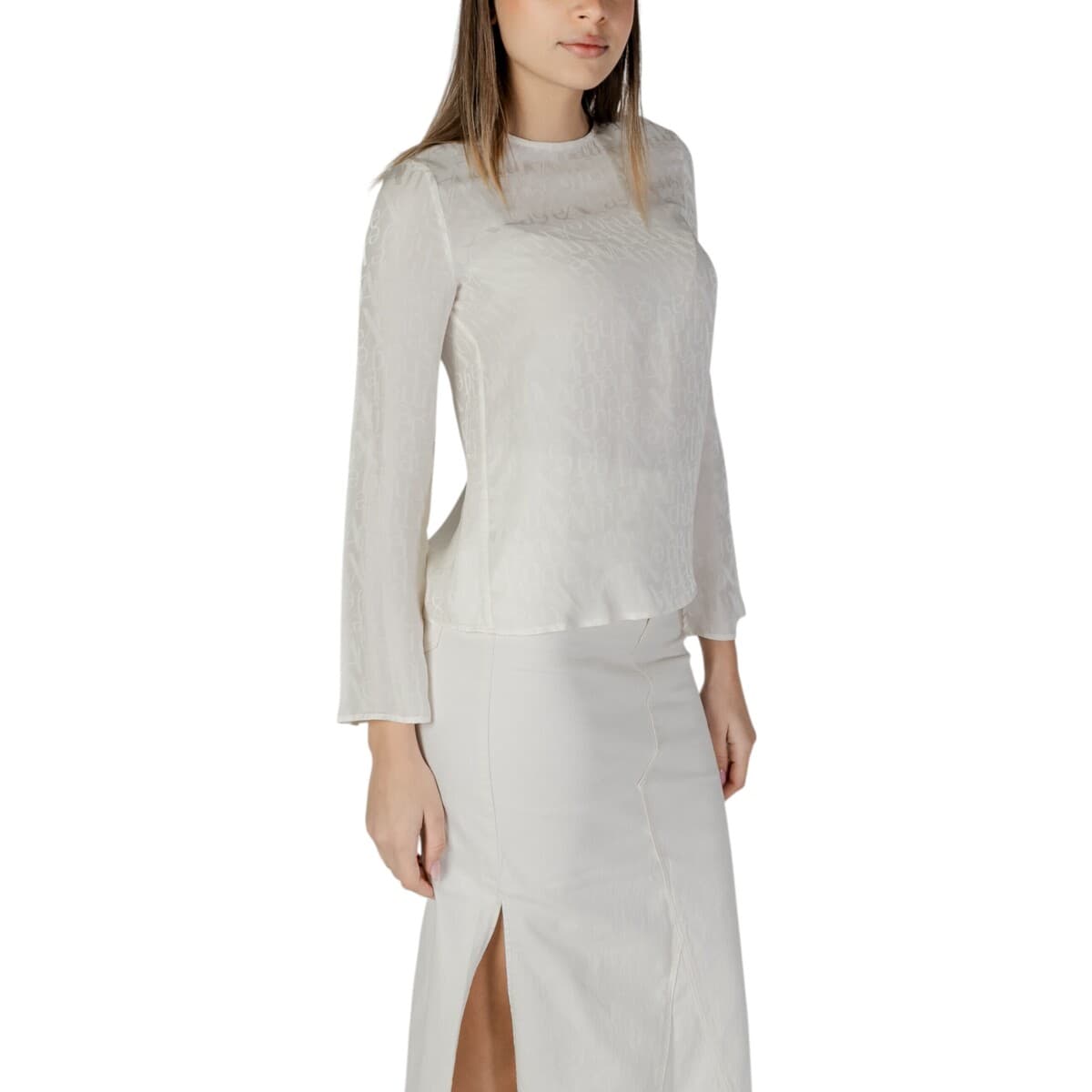 Women's T-Shirts EAX White