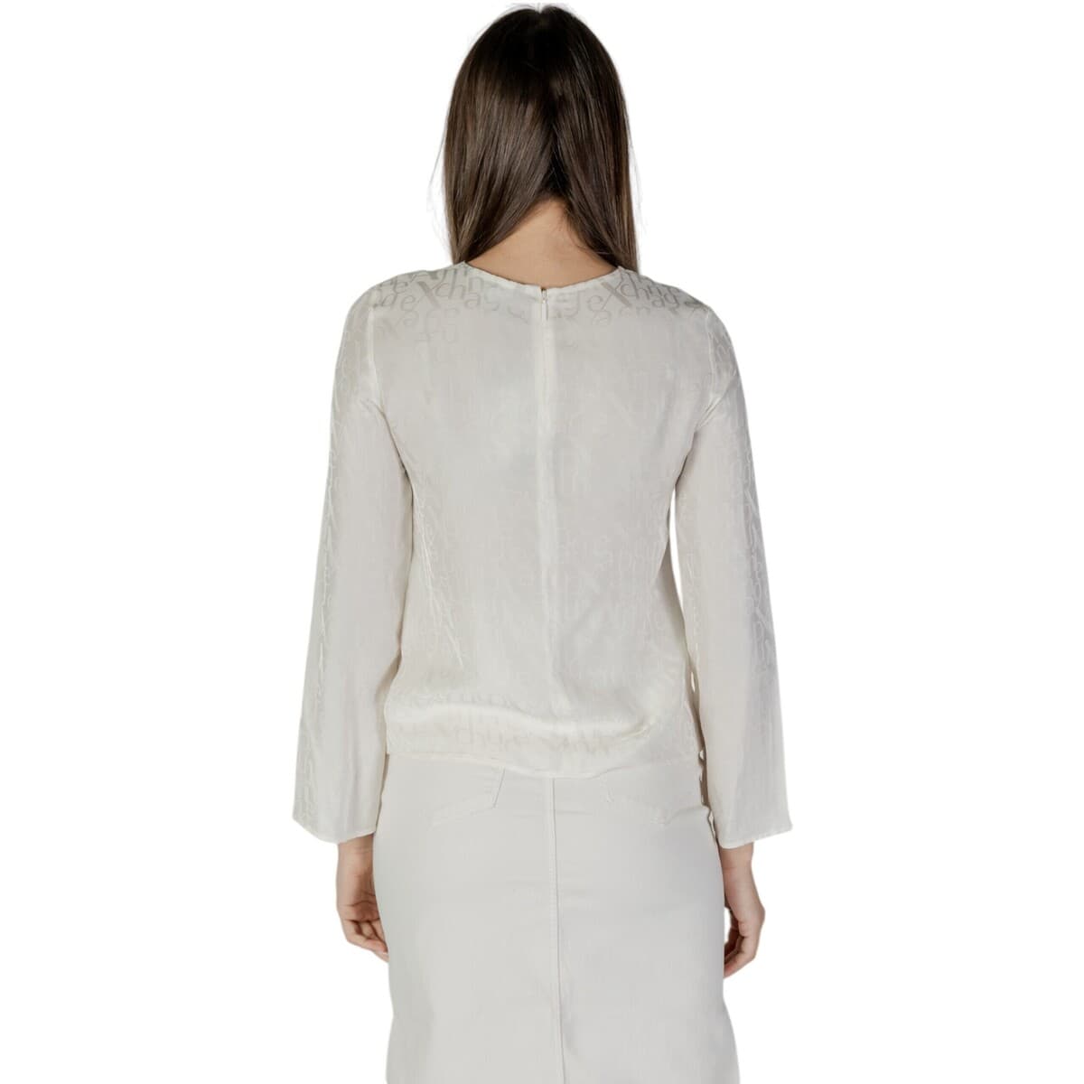 Women's T-Shirts EAX White