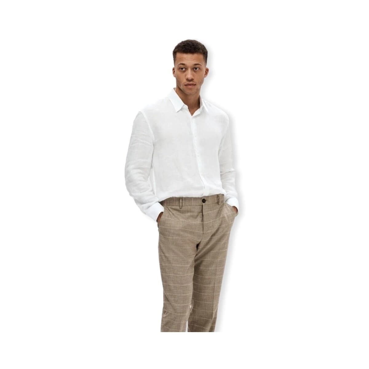 Men's Shirts Selected White