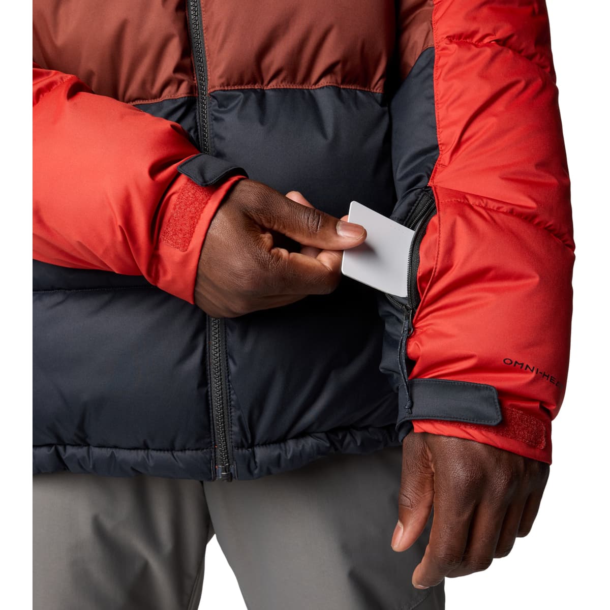 Men's Parkas Columbia Red