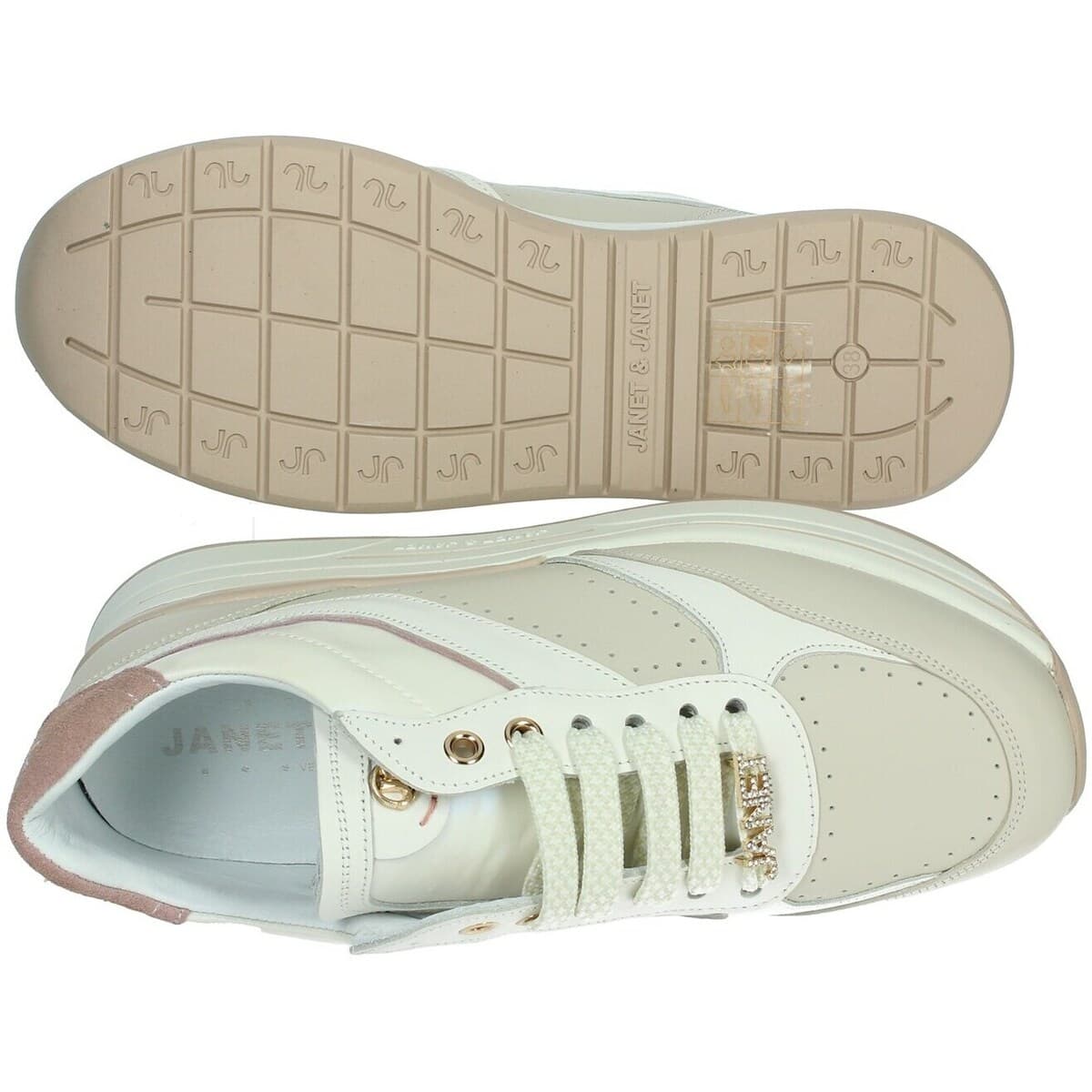 Women's Sneakers Janet&Janet White