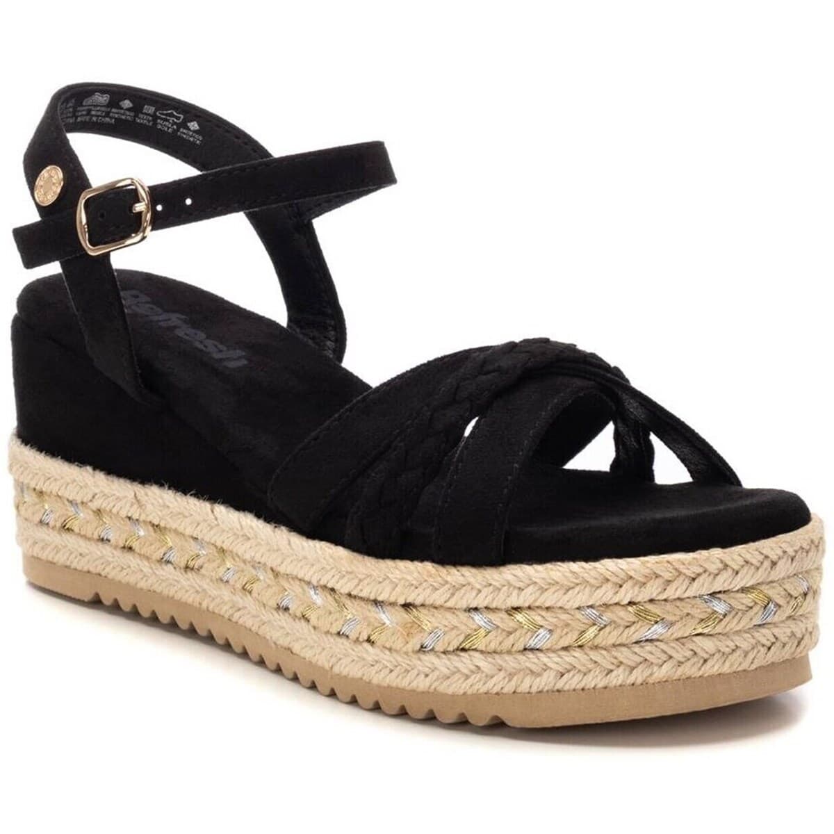 Women's Platforms Refresh Black