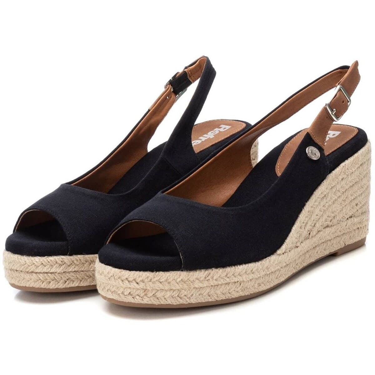 Women's Platforms Refresh Black