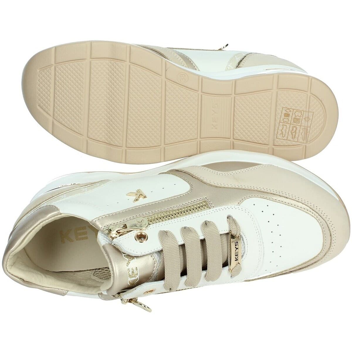 Women's Sneakers Keys Beige