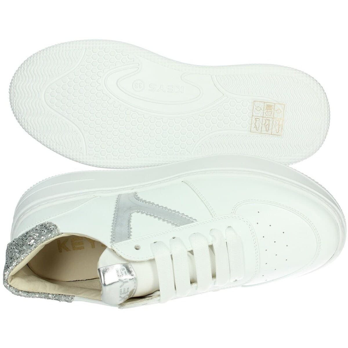Women's Sneakers Keys White