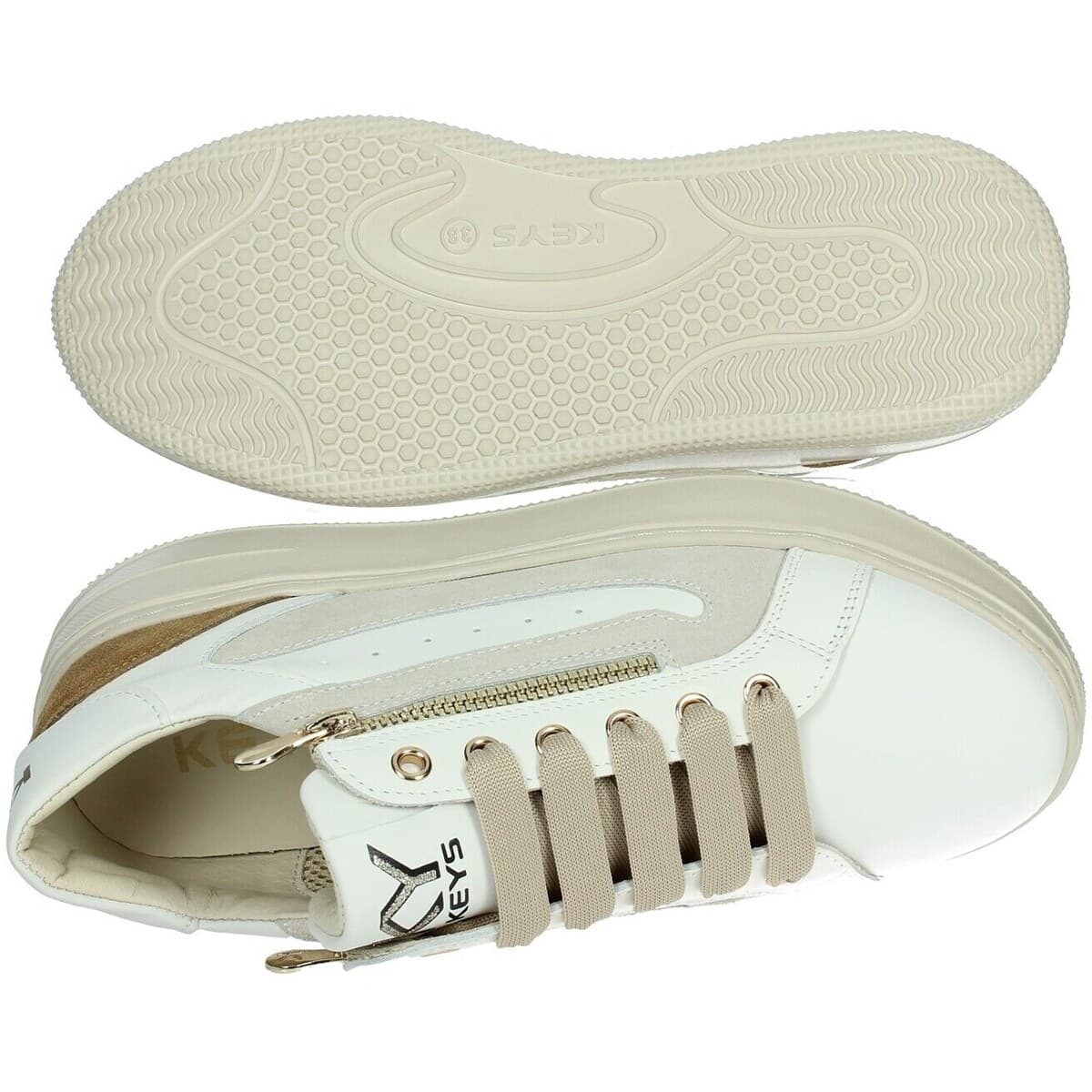 Women's Sneakers Keys White