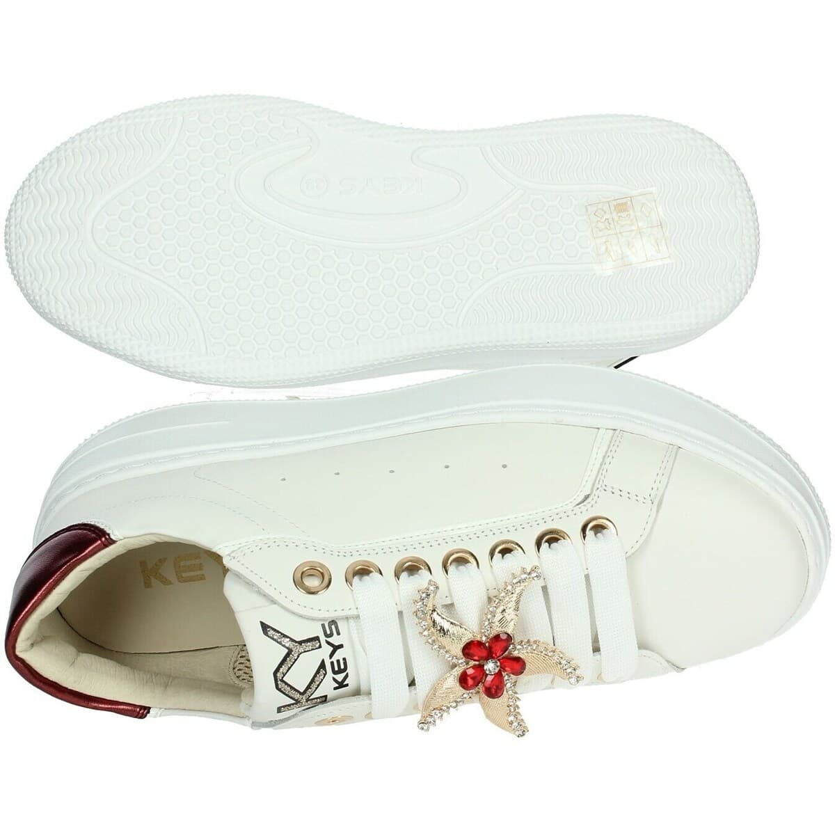 Women's Sneakers Keys White