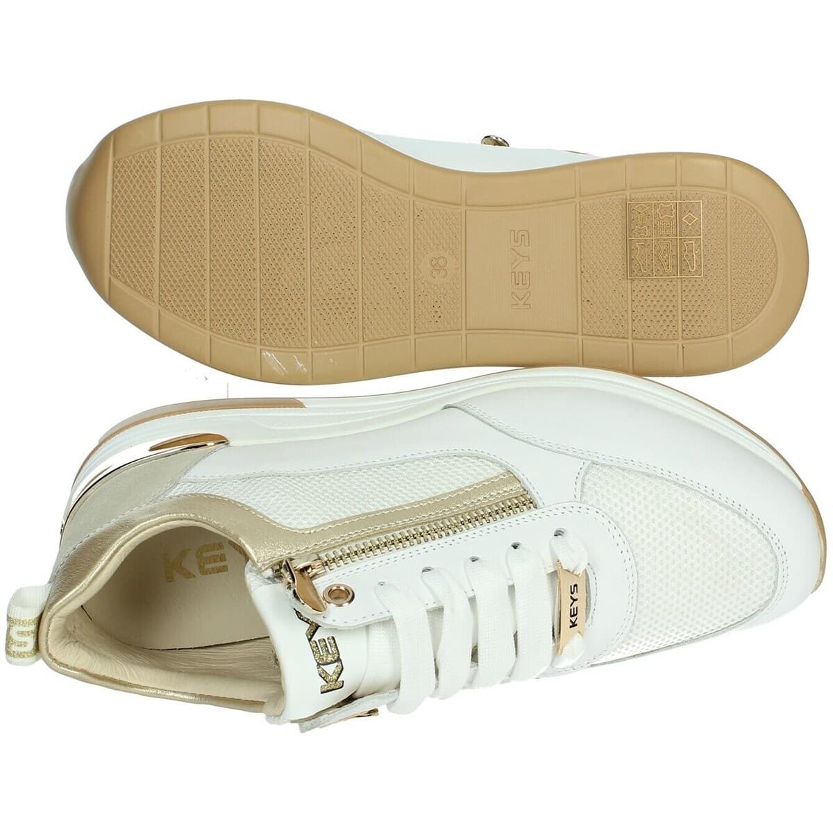 Women's Sneakers Keys White