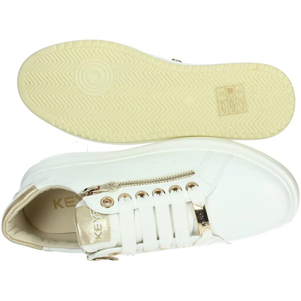 Women's Sneakers Keys White