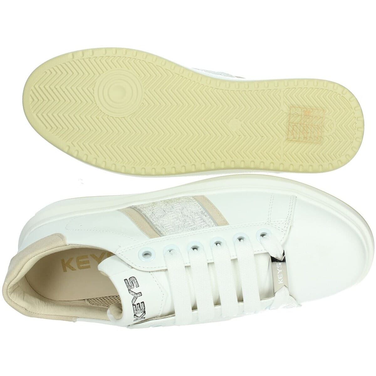 Women's Sneakers Keys White