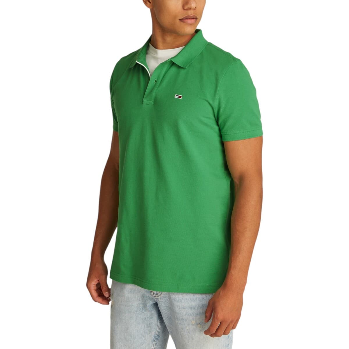 Men's Polo Shirts Tommy Hilfiger Green