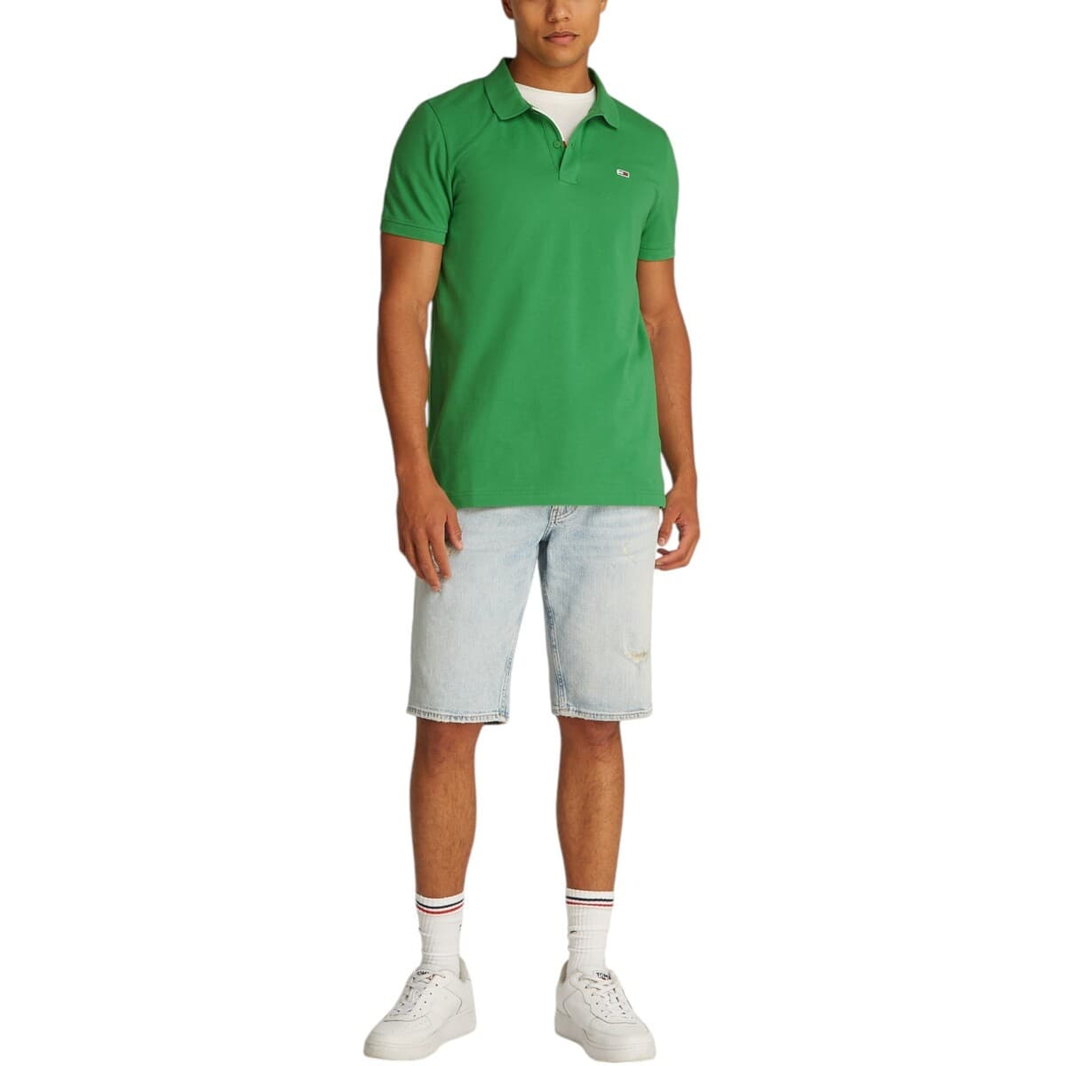 Men's Polo Shirts Tommy Hilfiger Green