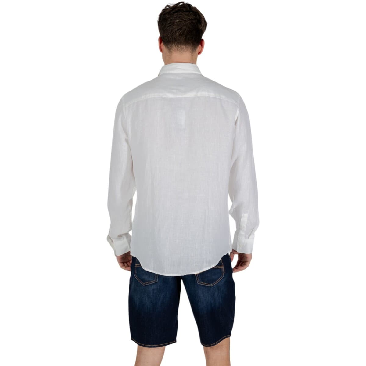 Men's Shirts EAX White
