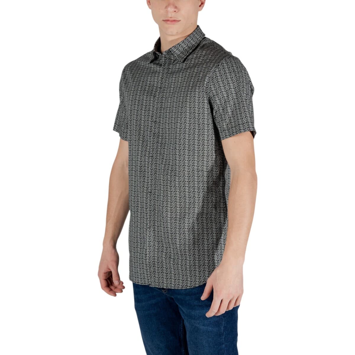 Men's Shirts EAX Black