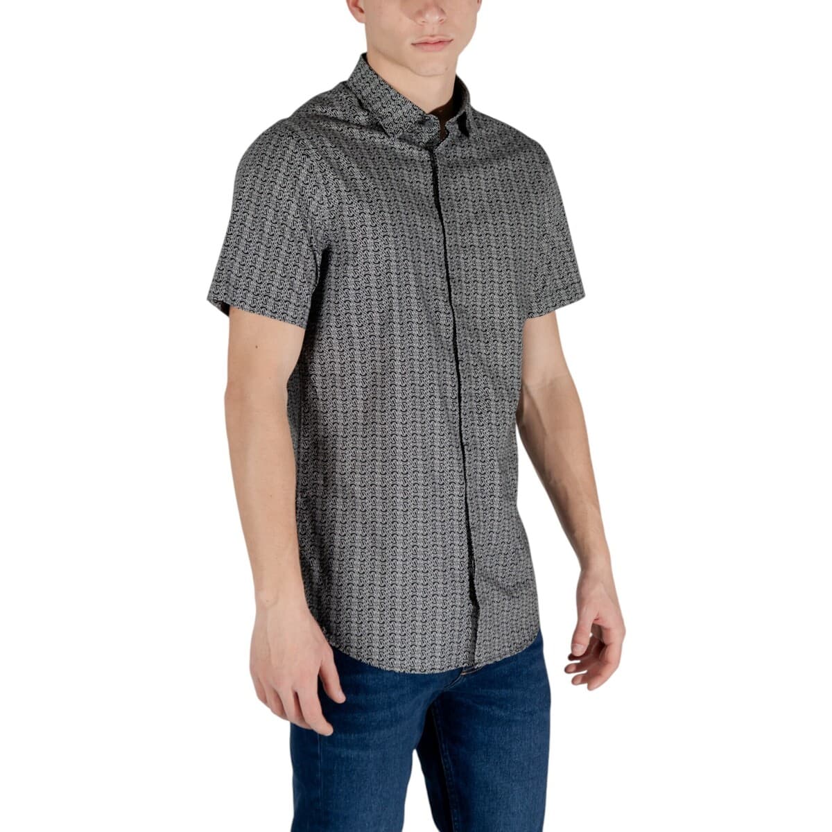 Men's Shirts EAX Black