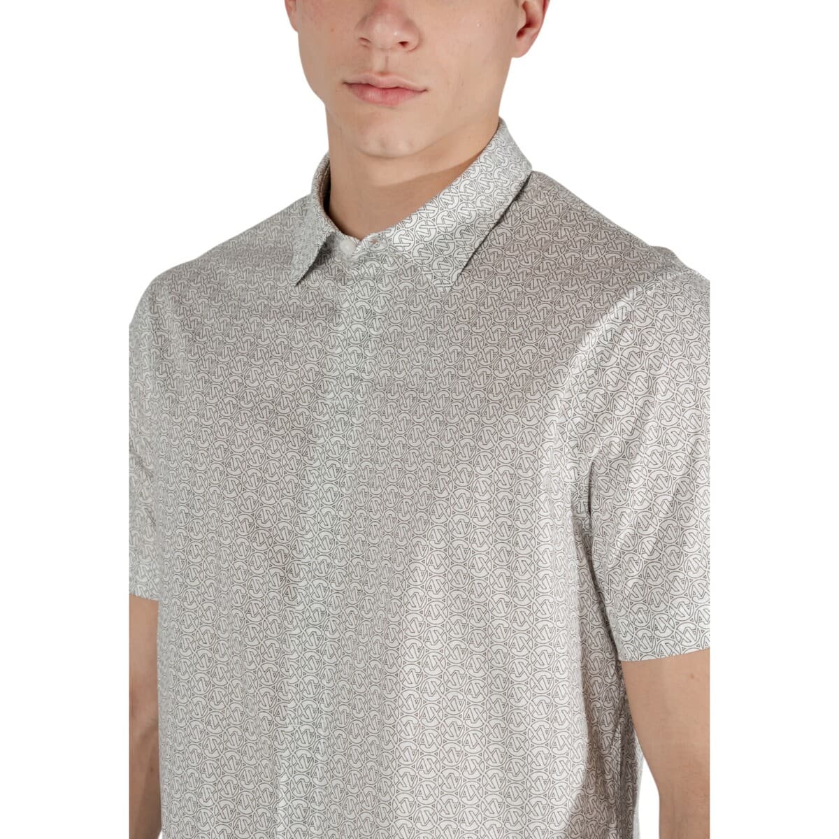 Men's Shirts EAX White