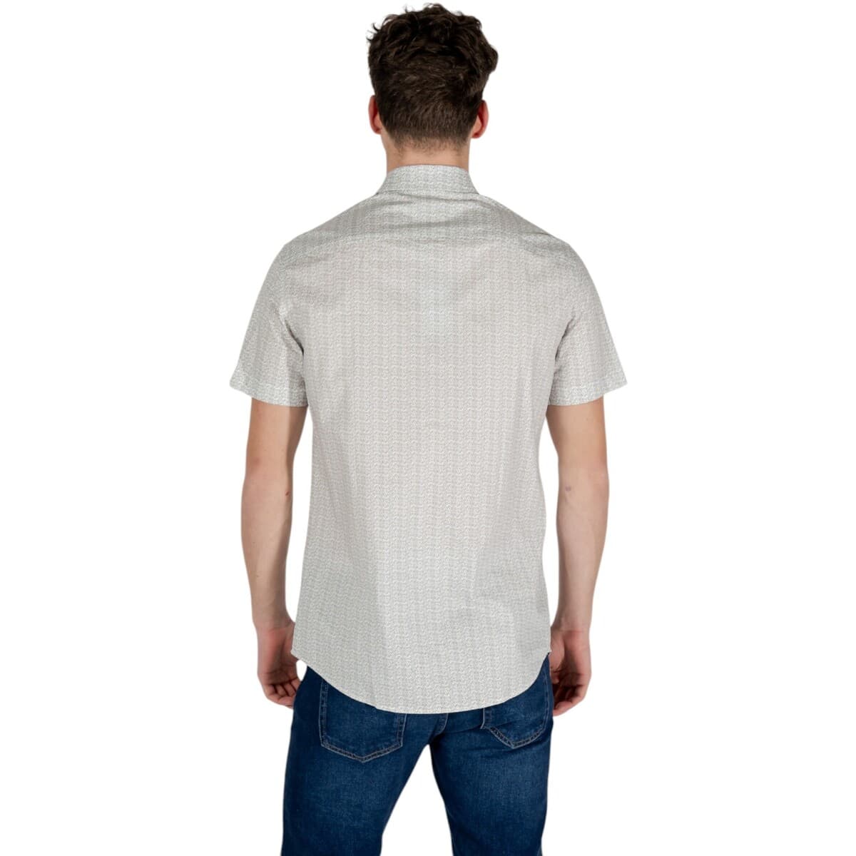 Men's Shirts EAX White
