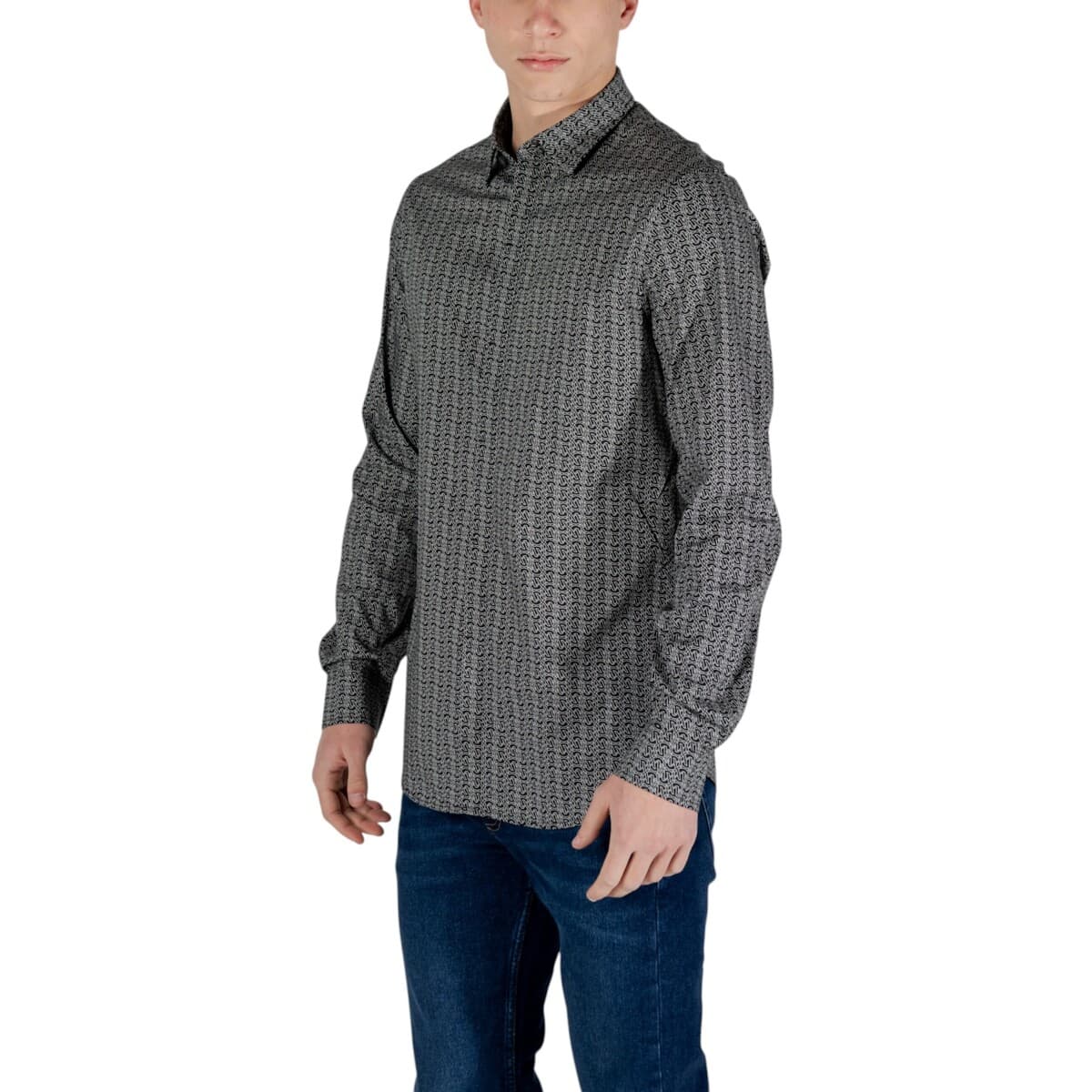 Men's Shirts EAX Black