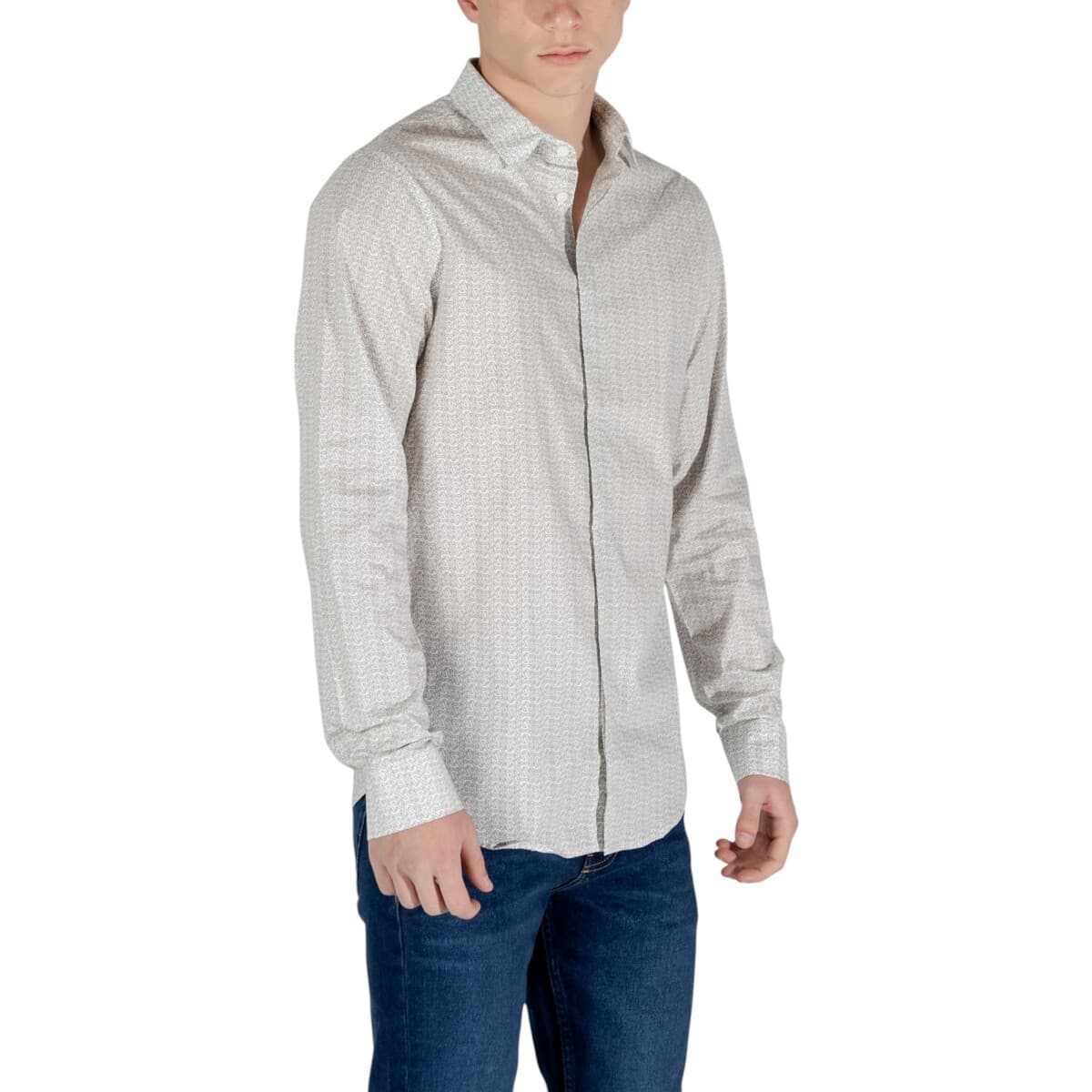 Men's Shirts EAX White