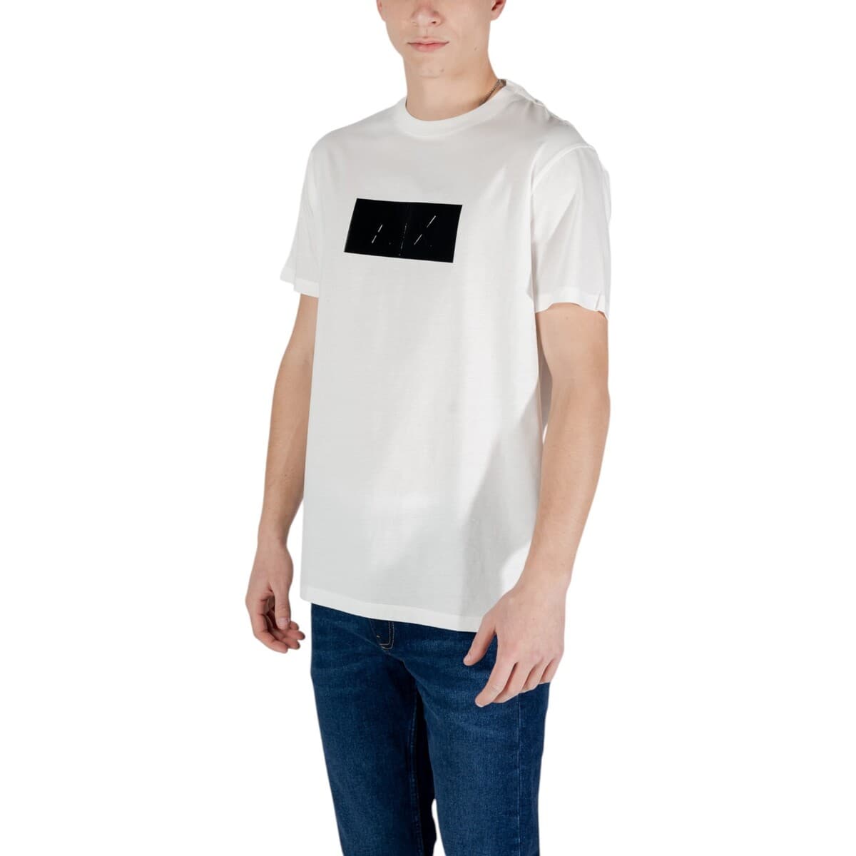 Men's Polo Shirts EAX White